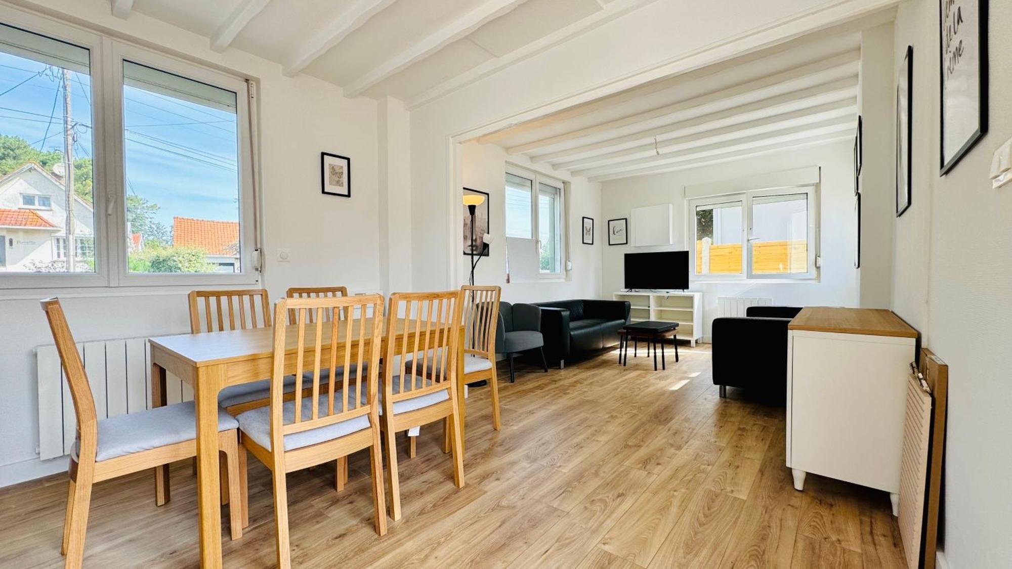 Вилла Le Duplex D'Opale Стелла-Плаж Экстерьер фото