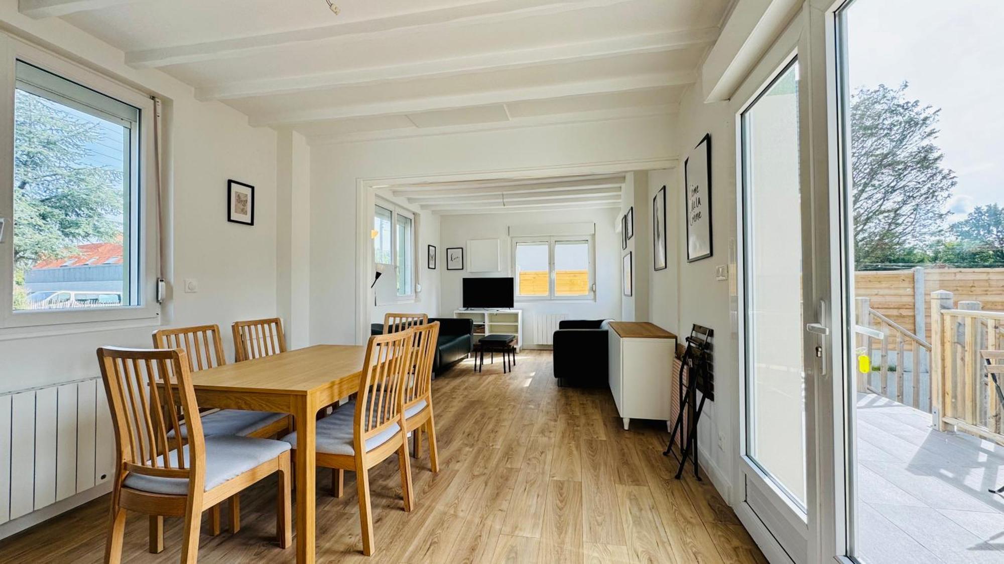 Вилла Le Duplex D'Opale Стелла-Плаж Экстерьер фото