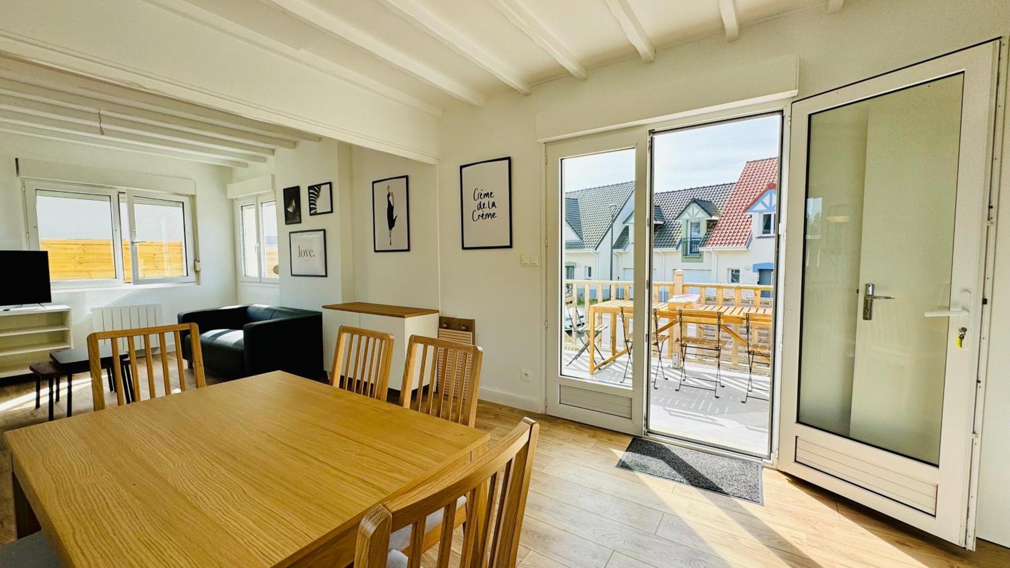 Вилла Le Duplex D'Opale Стелла-Плаж Экстерьер фото